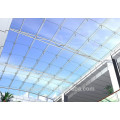 Feuilles de toit transparentes en polycarbonate opale utilisées pour le garage